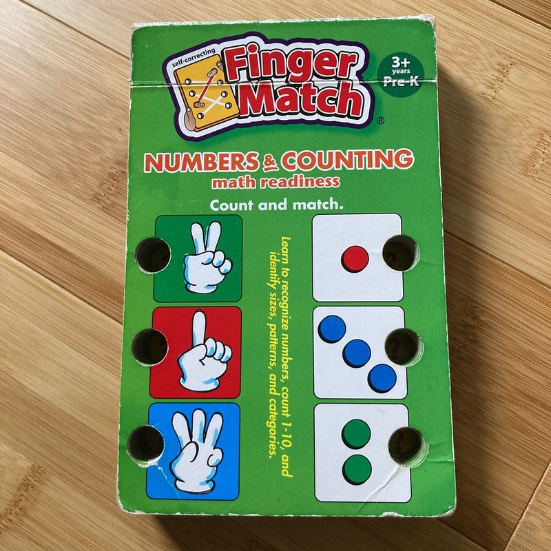 Finger Match self correcting math numbers and counting 