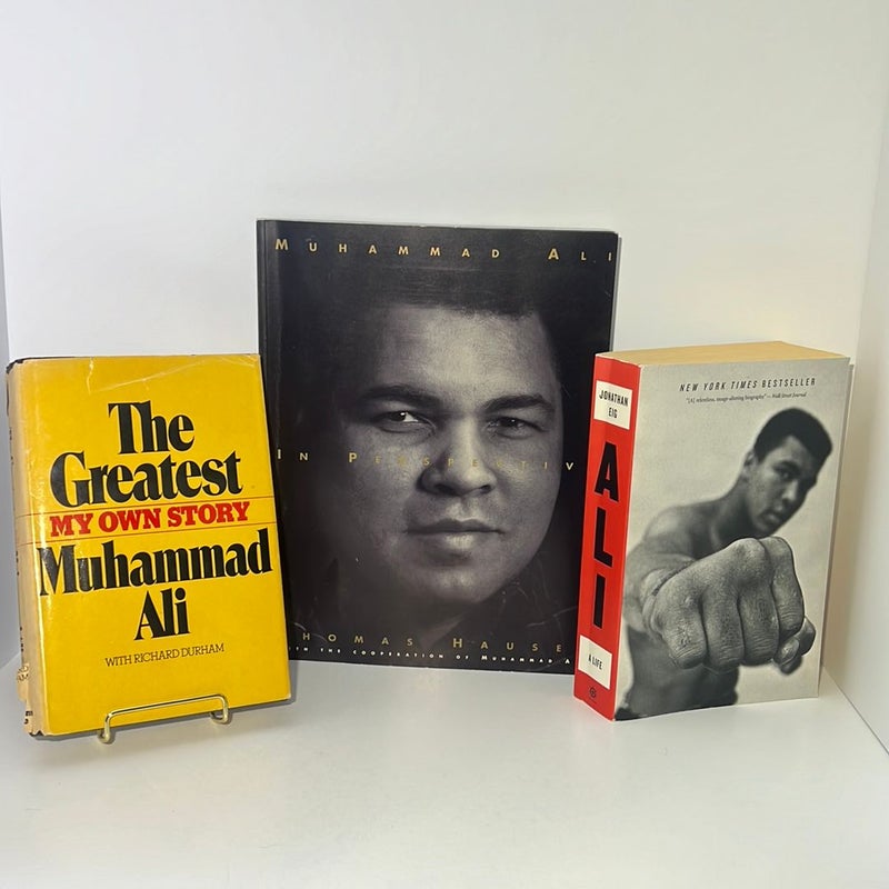 Muhammad Ali (3 Book) Bundle: The Greatest, In Persoective, & A Life 