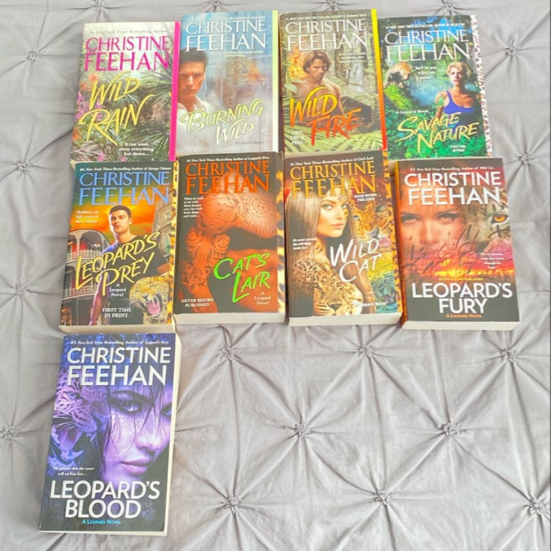 Christine Feehan Leopard People Series Bundle