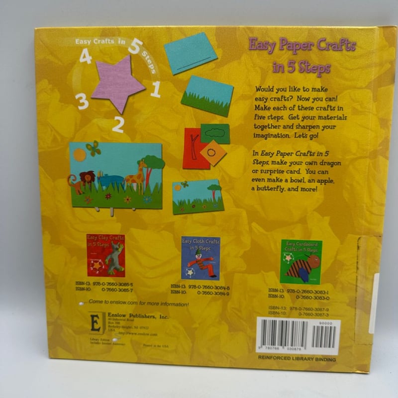 Easy Paper Crafts in 5 Steps by Anna Llimós, Anna Llimós