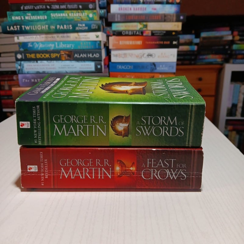 A Storm of Swords, A Feast of Crows