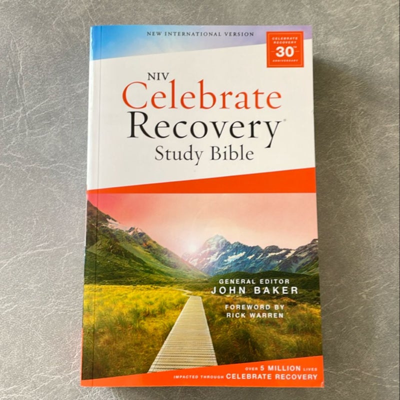 NIV, Celebrate Recovery Study Bible, Paperback, Comfort Print