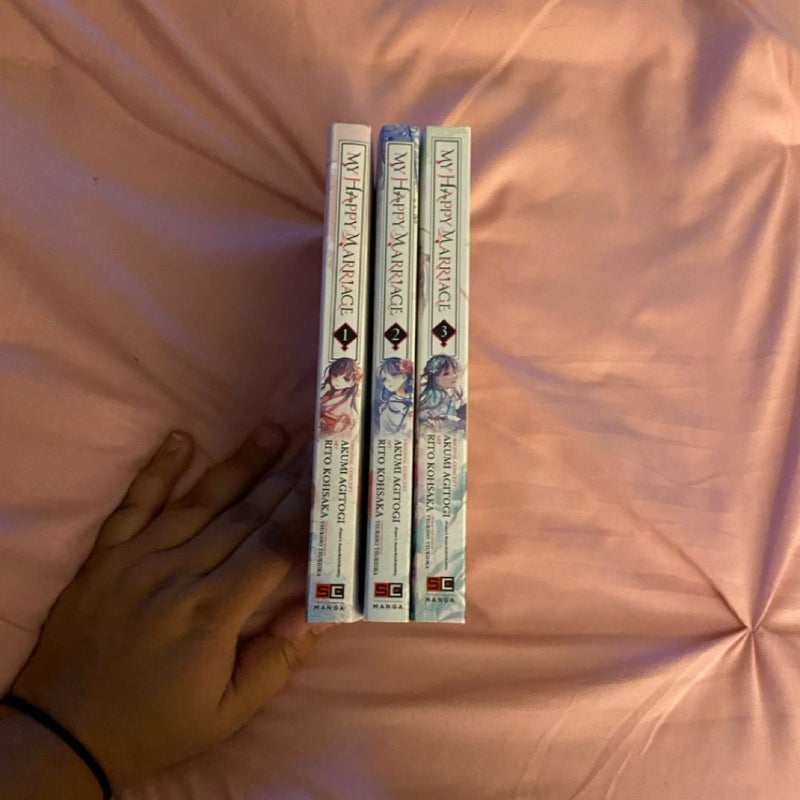 My Happy Marriage 01 manga volumes 1-3