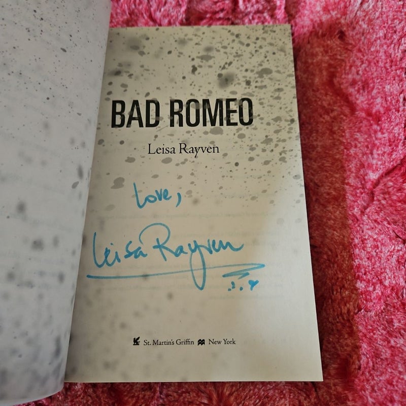 Bad Romeo - Signed Copy 