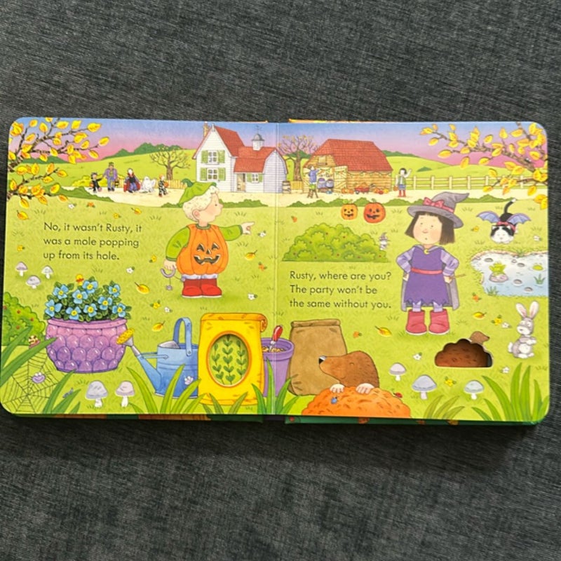 Poppy and Sam's Halloween Party (with PEEK THROUGH PAGES)