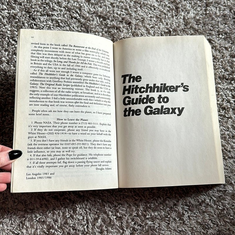 The Ultimate Hitchhiker's Guide to the Galaxy by Douglas Adams