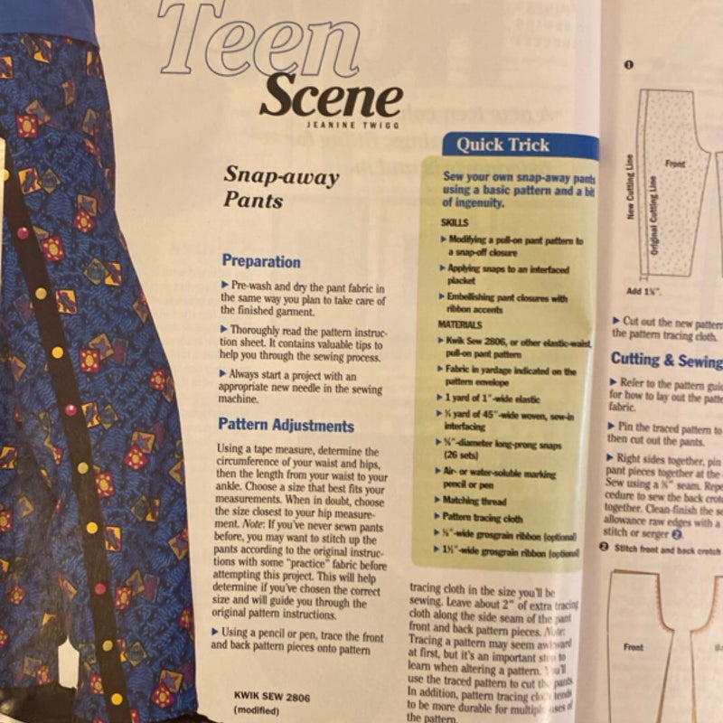 Sew News Magazine (January 2002)