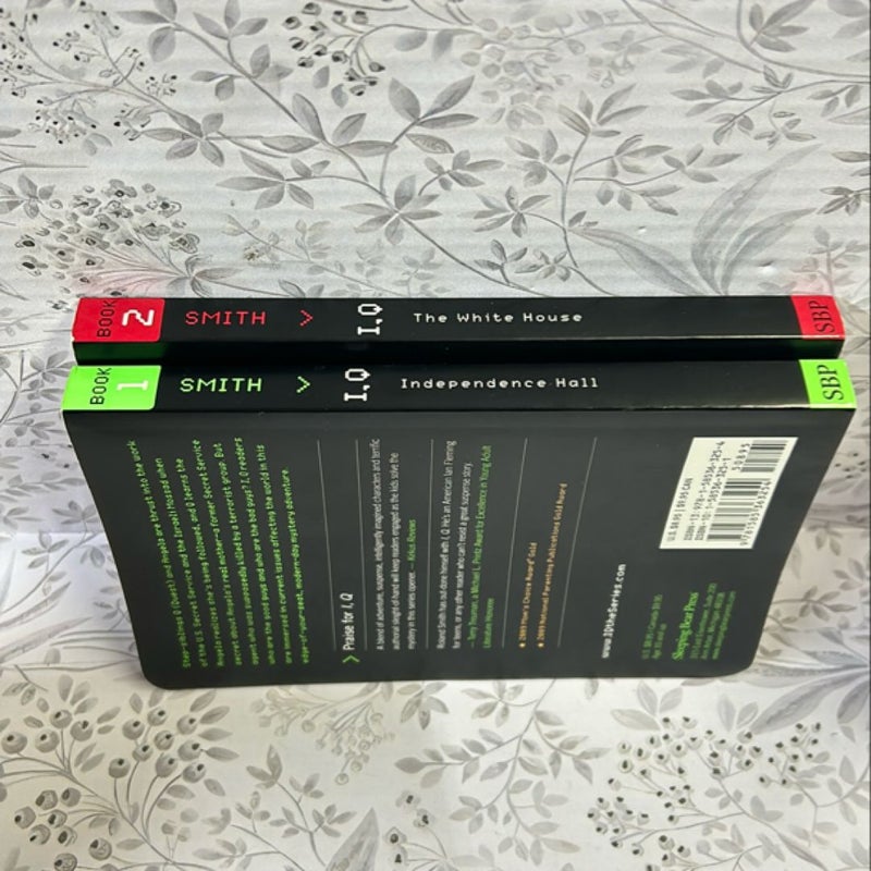 IQ series The Independence  Hall & The White House Paperback Bundle 