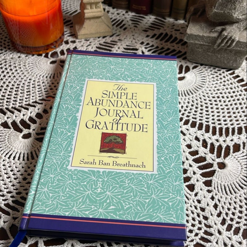 Simple Abundance Journal of Gratitude