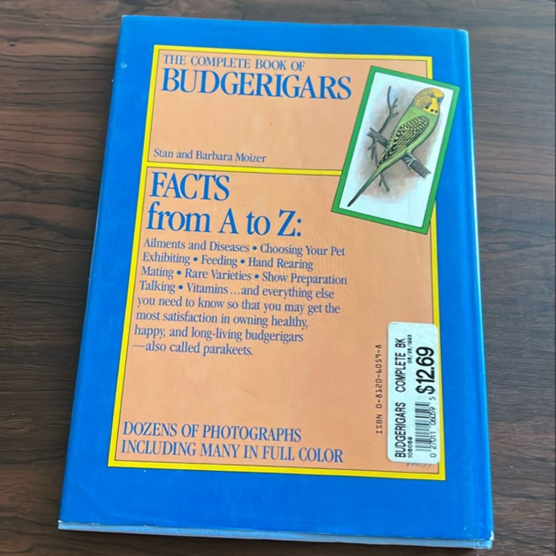 The Complete Book of Budgerigars