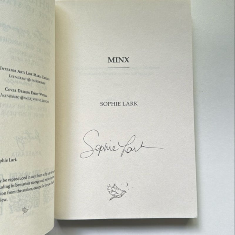 Minx SIGNED