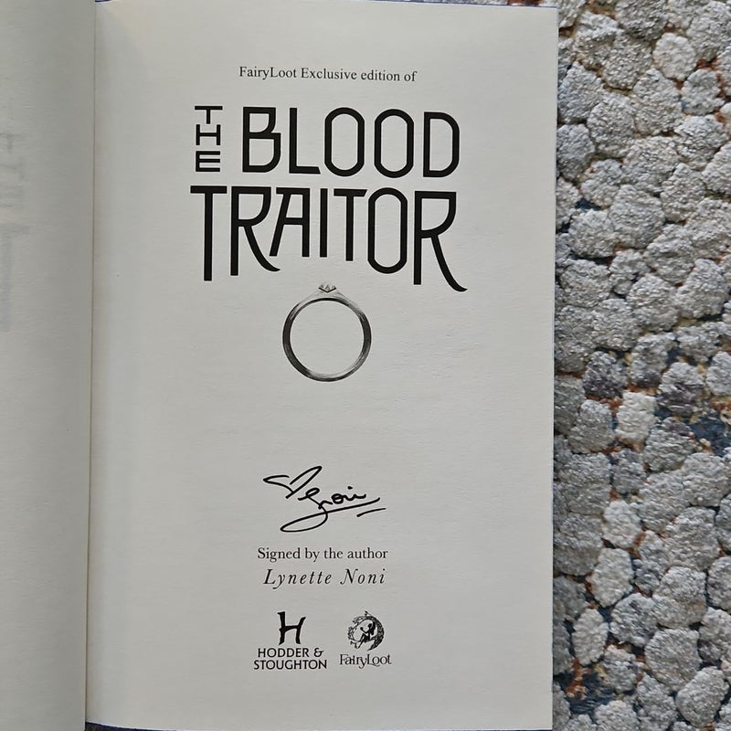 Fairyloot The Blood Traitor buy