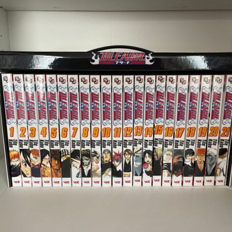 Bleach Manga Box Set 1 Volumes 1-21