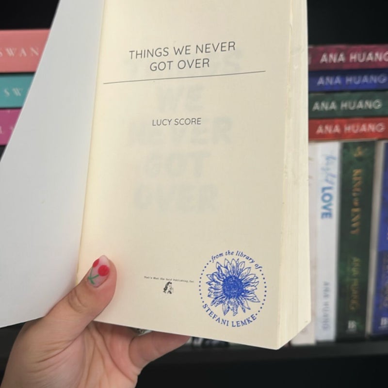 Things We Never Got Over *INDIE