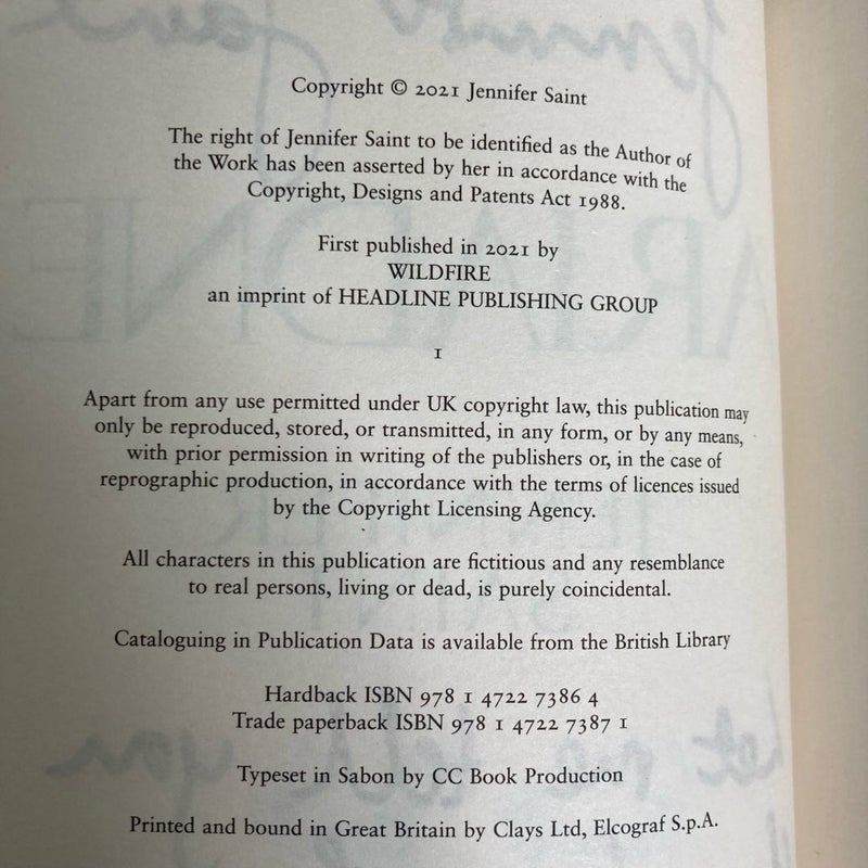 ARIADNE SIGNED X2 & LINED Waterstones Edition 1st/1st RARE OOP