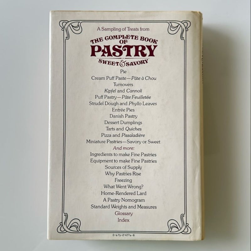 The Complete Book of Pastry