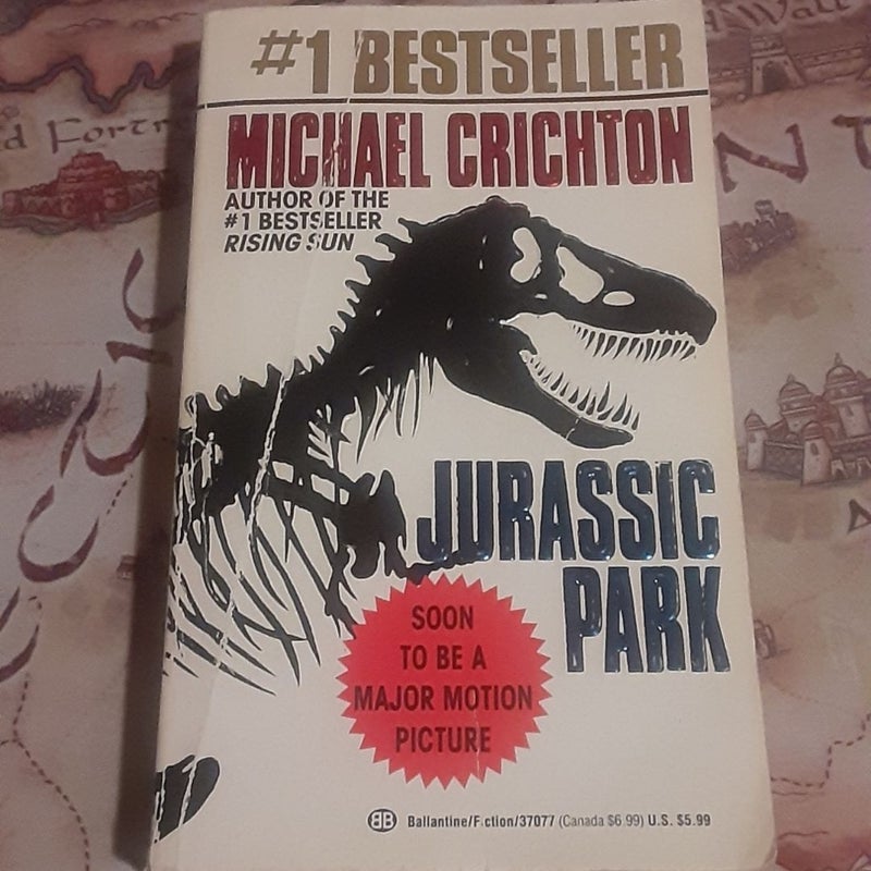 Jurassic Park 15th printing 1993