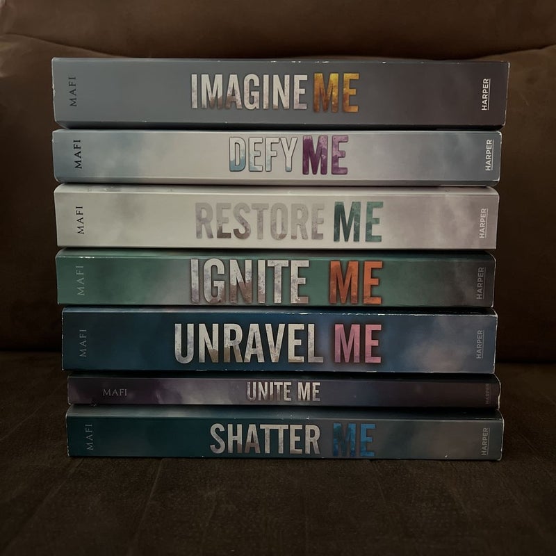 Shatter Me Series 6-Book Box Set + Unite Me by Tahereh Mafi, Paperback