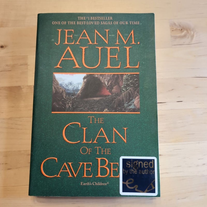 The Clan of the Cave Bear -SIGNED BY AUTHOR