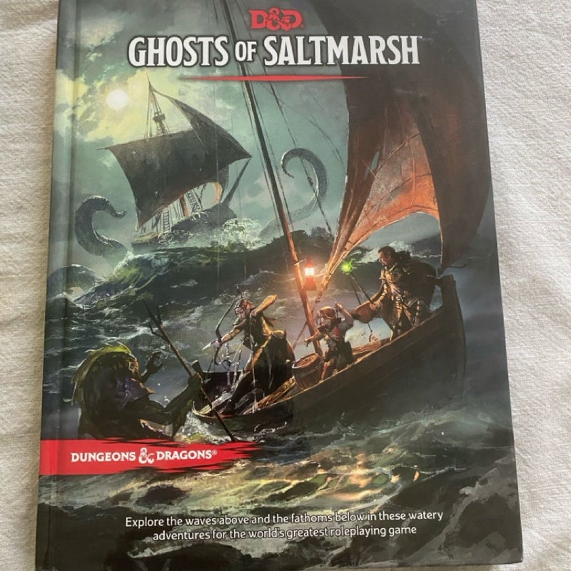 Dungeons and Dragons Ghosts of Saltmarsh Hardcover Book (d&d Adventure)
