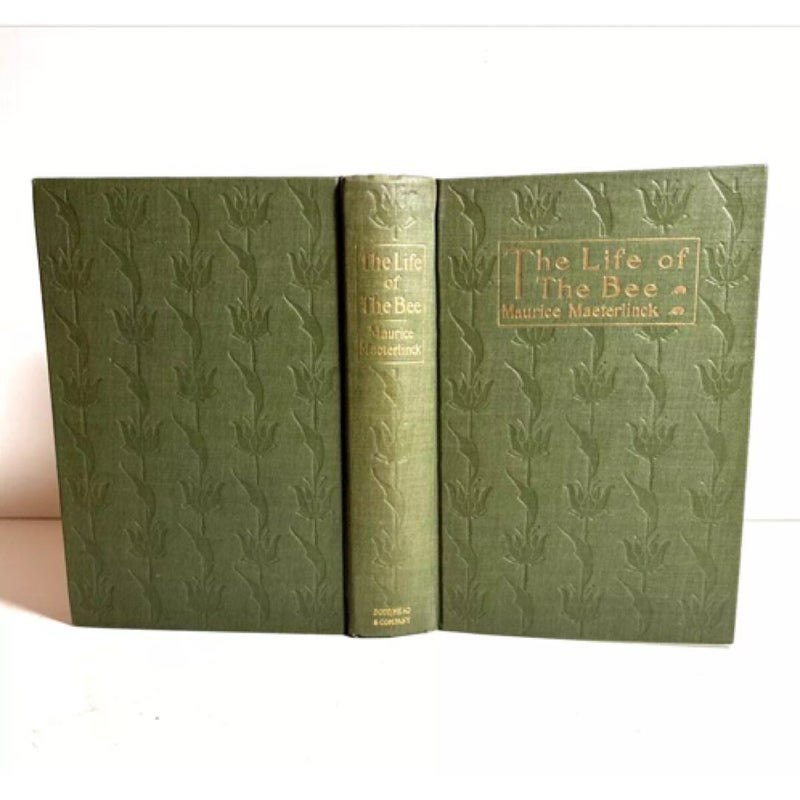 The Life of the Bee by Maurice Maeterlinck 1920 HC - Very Good w/ Original DJ