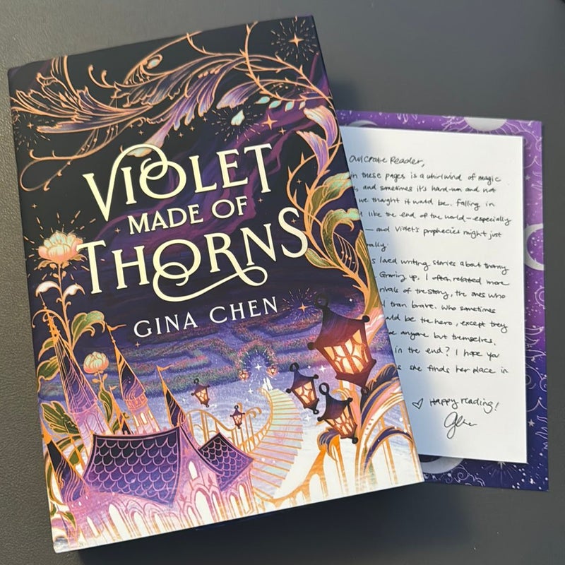 Violet Made of Thorns | Owlcrate Edition | Signed by Author 