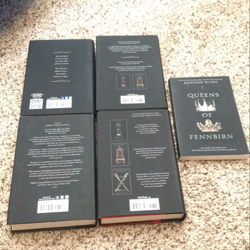 Three Dark Crowns series (5books)