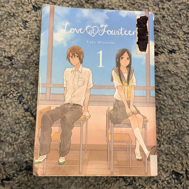 Love at Fourteen volume 1 (OOP, Ex-library)