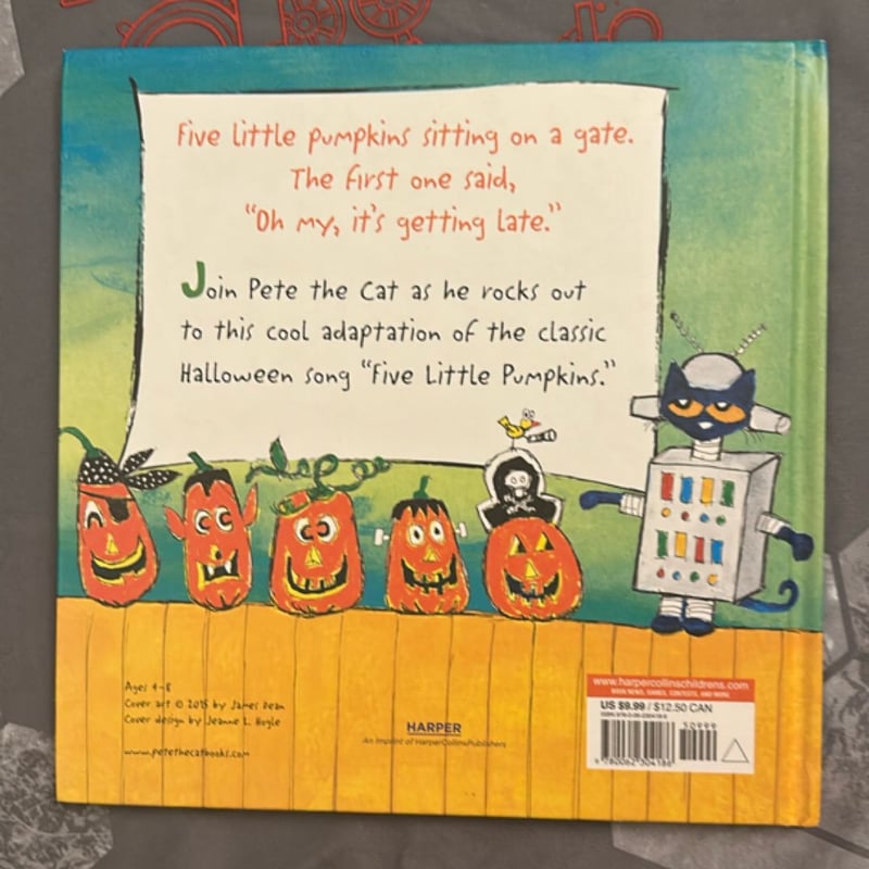 Pete the Cat: Five Little Pumpkins