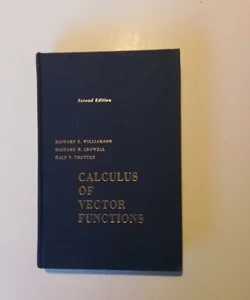Calculus  of vector functions