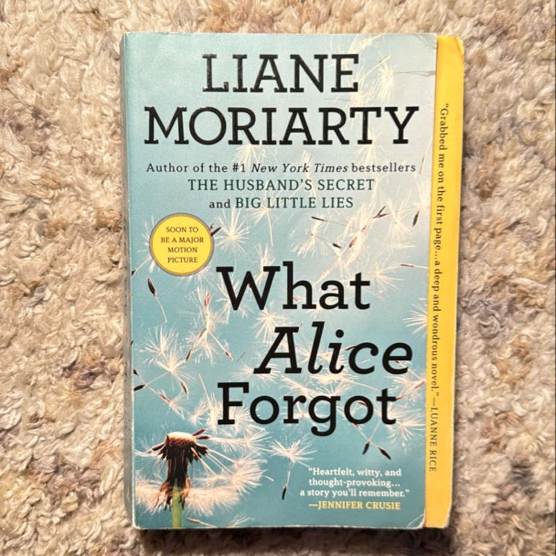 What Alice Forgot