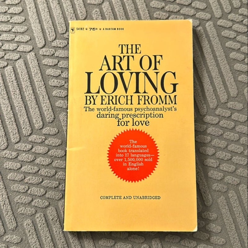 The Art of Loving 