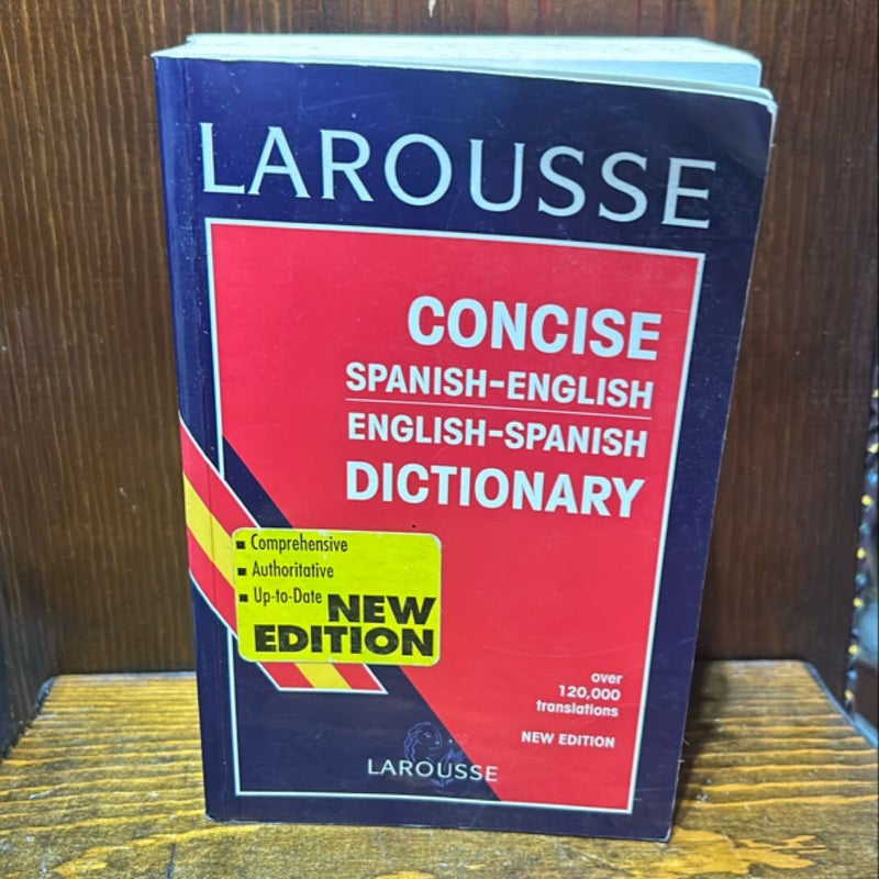 Larousse Concise Dictionary - Spanish-English