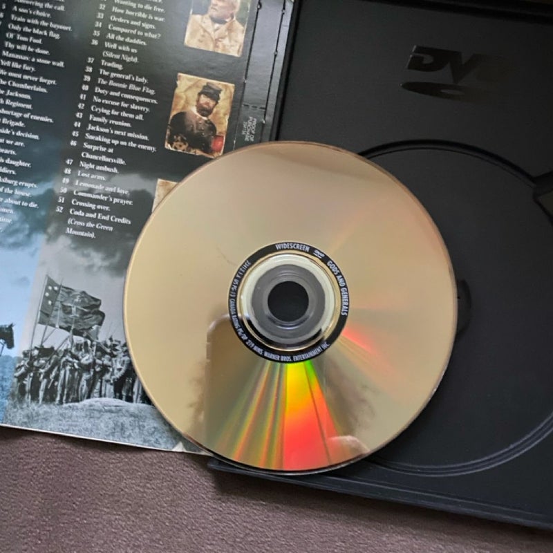 Gods And Generals DVD