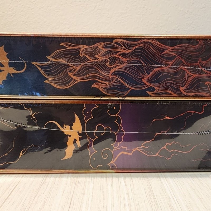 Fantasy Books - Fourth Wing and Iron Flame 