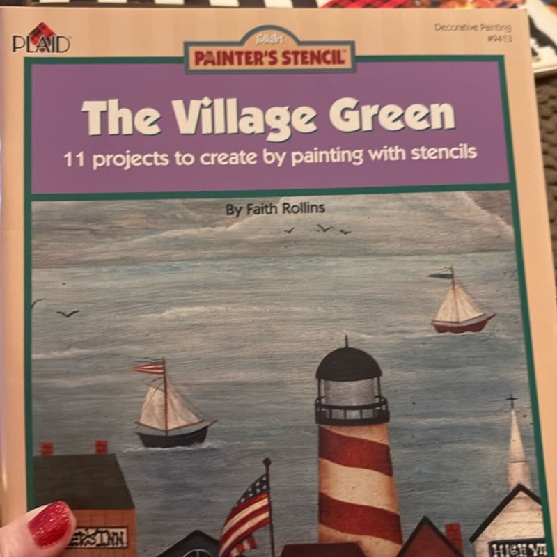 The village green, decorative painting, second printing