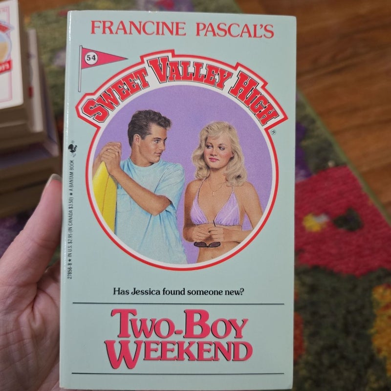 Sweet Valley High #54: Two-Boy Weekend