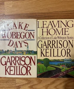 Lot of  2 hardcover books - Leaving Home plus 1