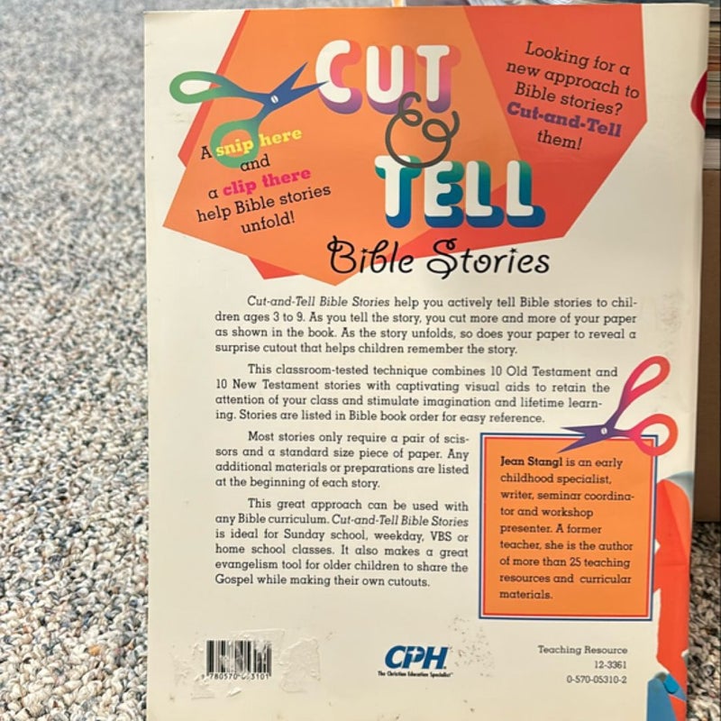 Cut and Tell Bible Stories