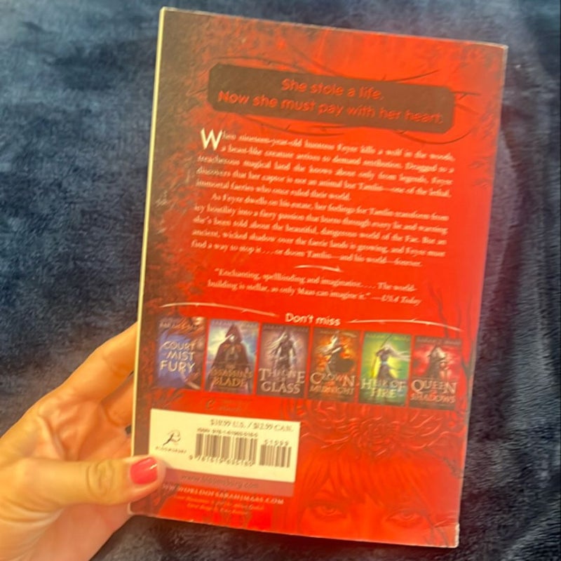 RARE: A Court of Thorns and Roses OG cover First Edtion, First Printing