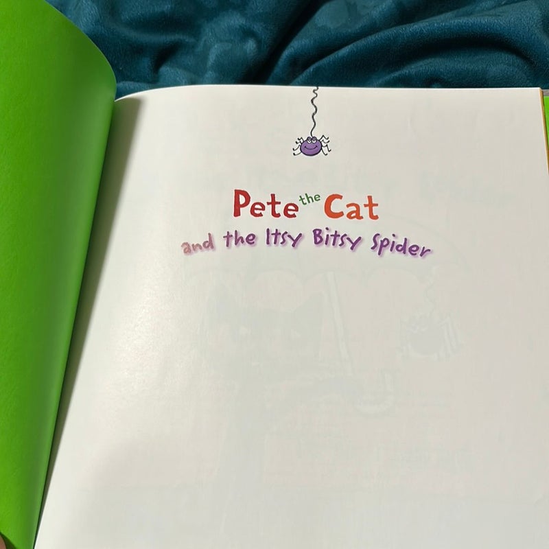 Pete the Cat and the Itsy Bitsy Spider