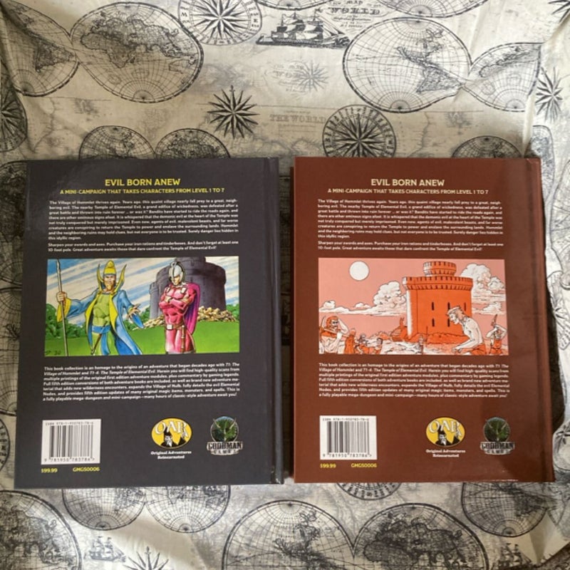 The Temple Of Elemental Evil Book Set