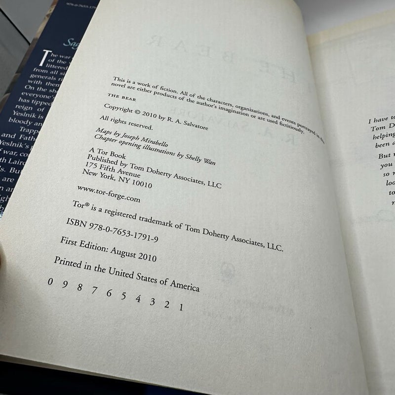 The Bear (1st Ed 1st print)