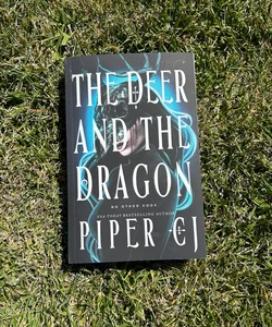 The Deer and the Dragon blue spray edges 