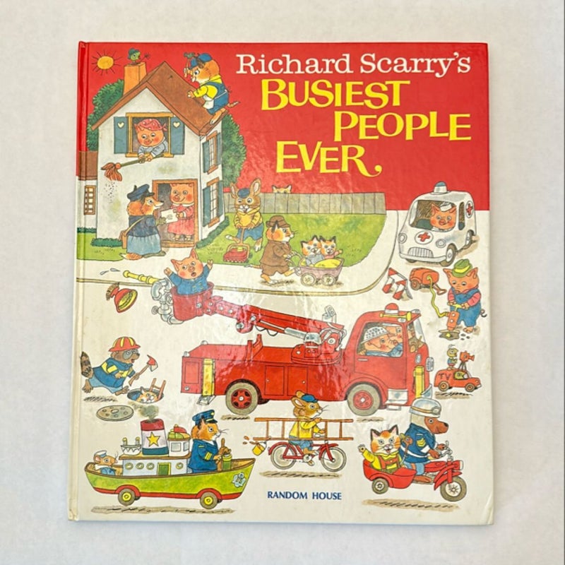 Richard Scarry’s Busiest People Ever