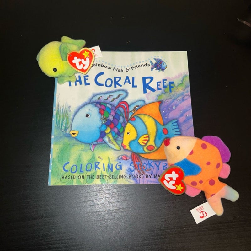 Rainbow Fish and Friends The Coral Reef Coloring Storybook