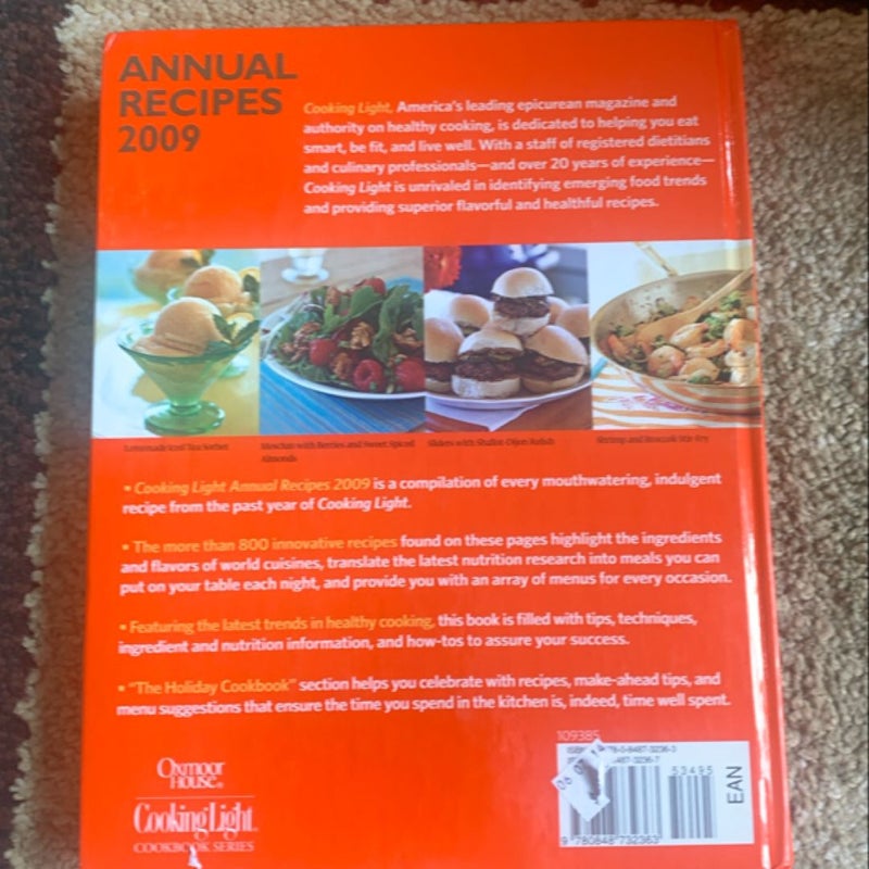 Cooking Light Annual Recipes 2009