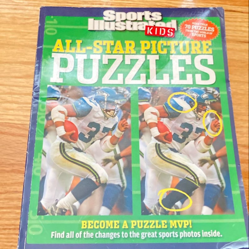 Sports Illustrated Kids: All-Star Picture Puzzles