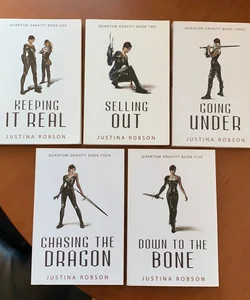 Quantum Gravity Books 1-5: Keeping It Real, Selling Out, Going Under, Chasing the Dragon, Down to the Bone