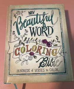 NIV, Beautiful Word Coloring Bible, Hardcover